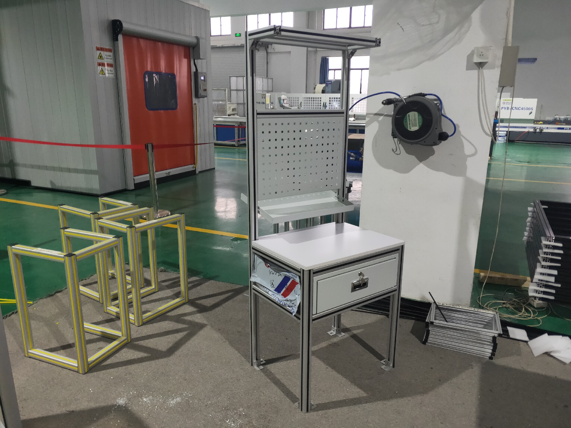 鋁型材單人工作臺 鋁型材單人工作臺