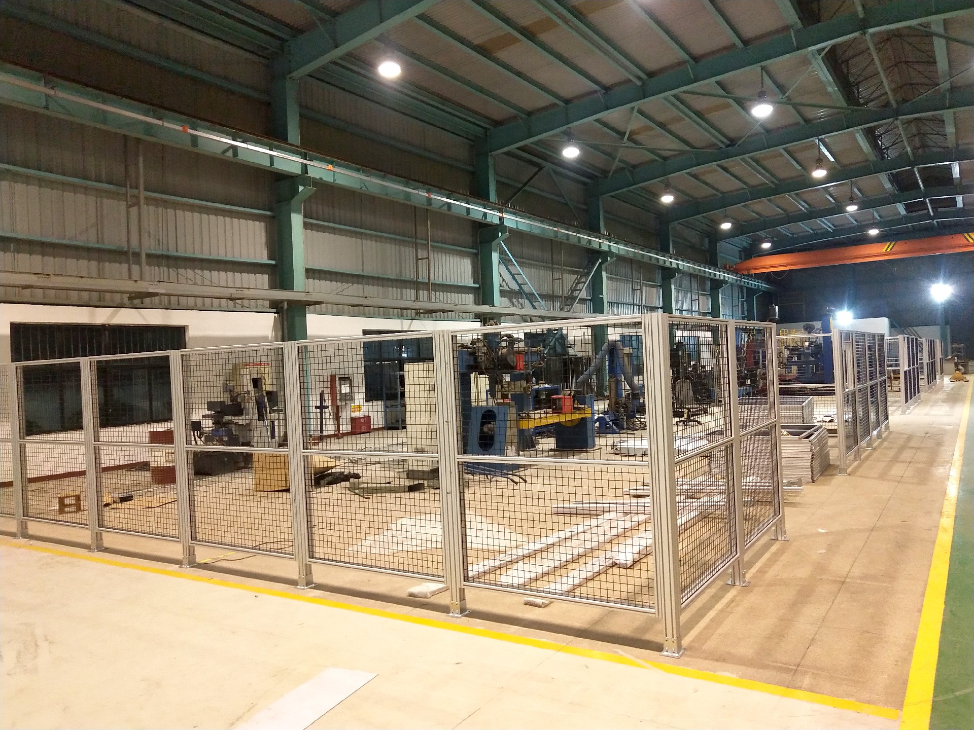 鋁型材防護(hù)圍欄 鋁型材防護(hù)圍欄