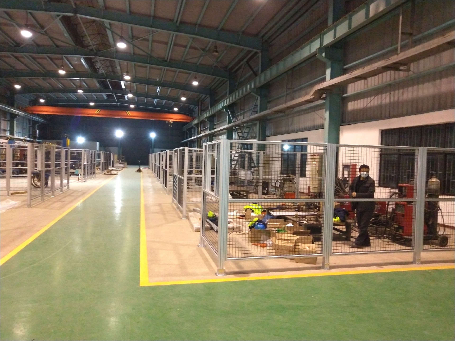 鋁型材防護(hù)圍欄 鋁型材防護(hù)圍欄