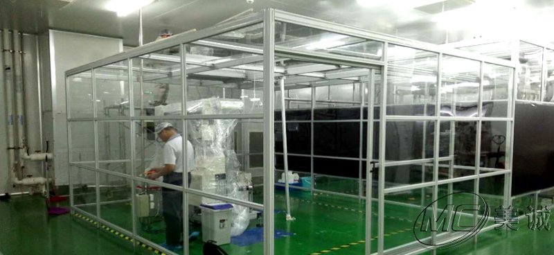 機(jī)器人鋁型材防護(hù)圍欄