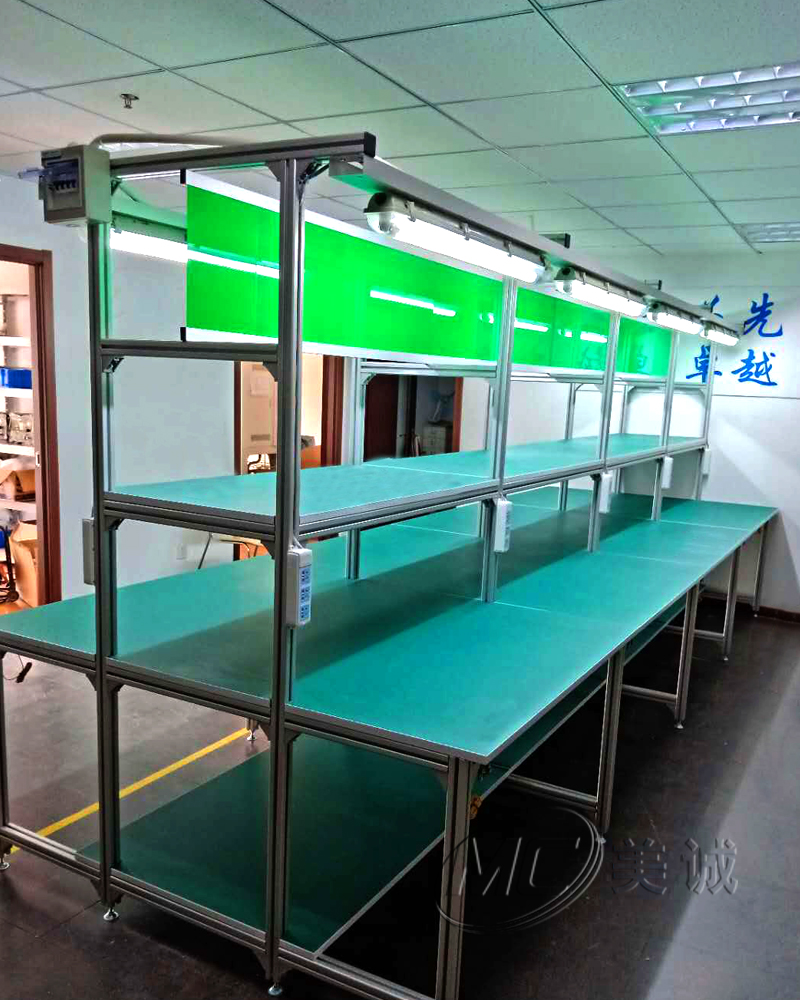 雙層防靜電工作臺(tái)