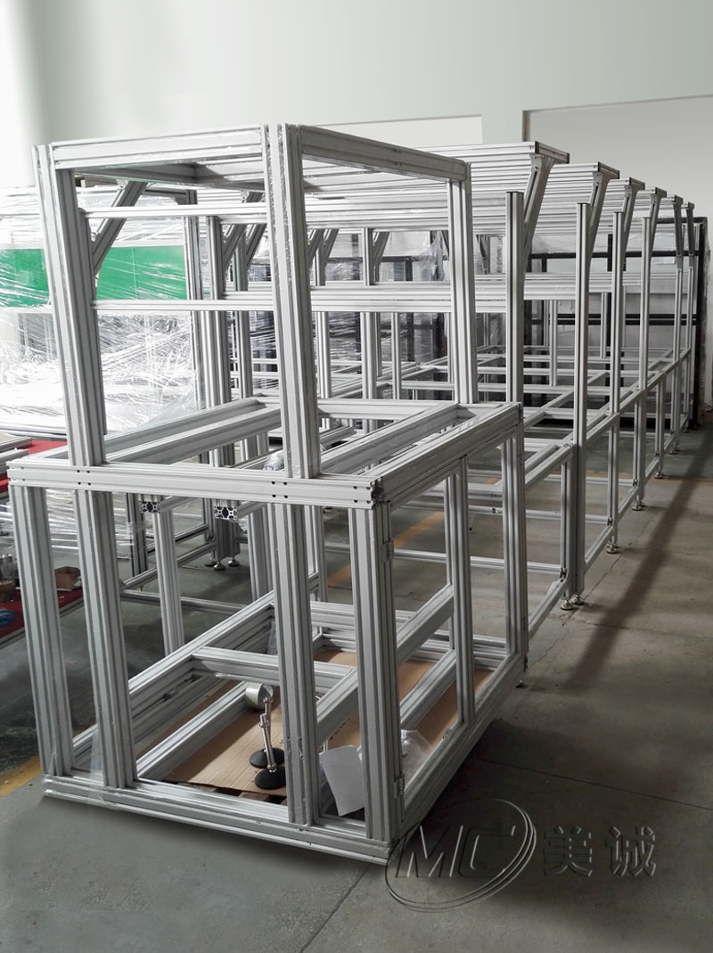 鋁型材框架組裝