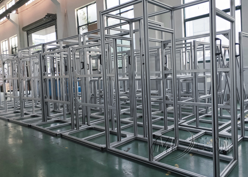 鋁型材移動(dòng)框架