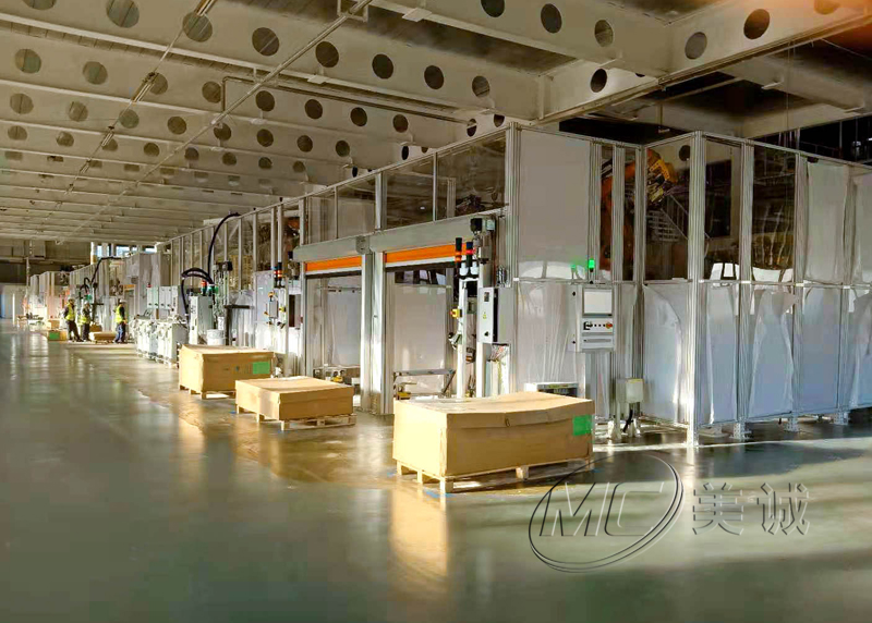 鋁型材機(jī)器人高圍欄