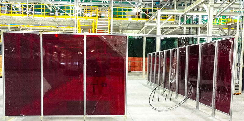 車(chē)間防弧光板圍欄