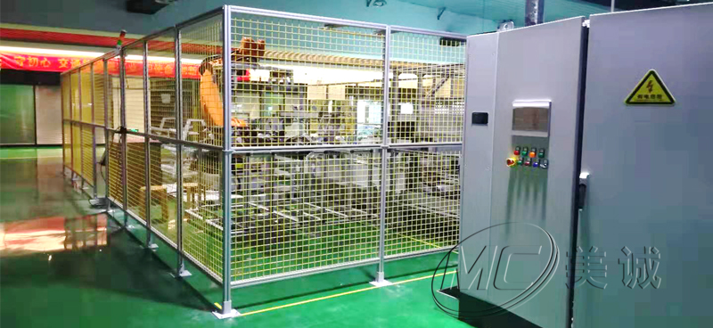 工業(yè)機(jī)器人防護(hù)圍欄