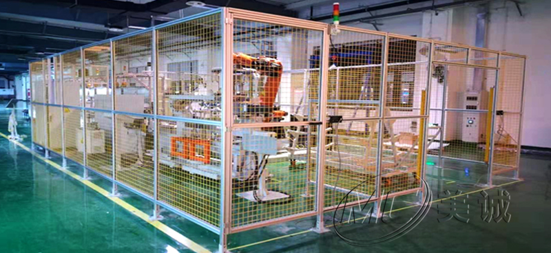 工業(yè)機(jī)器人防護(hù)圍欄