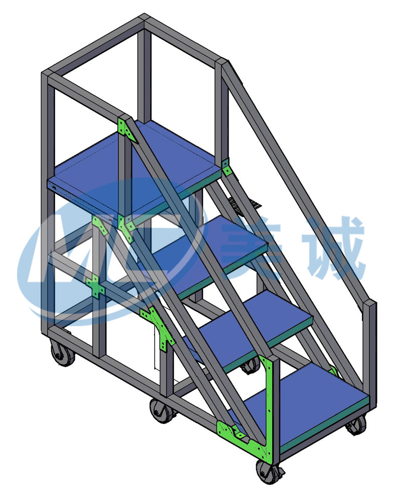 鋁合金登高梯圖紙