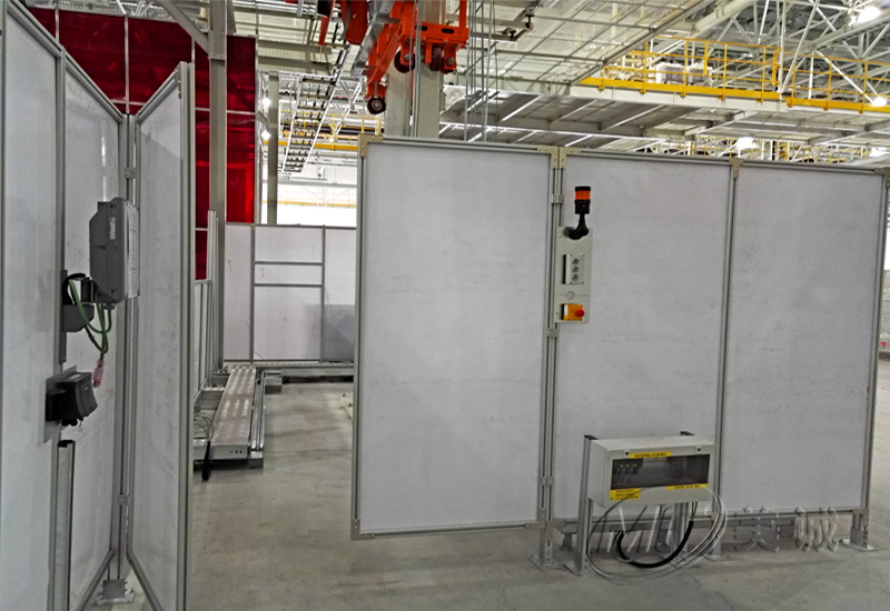 鋁型材防護圍欄 鋁型材防護圍欄