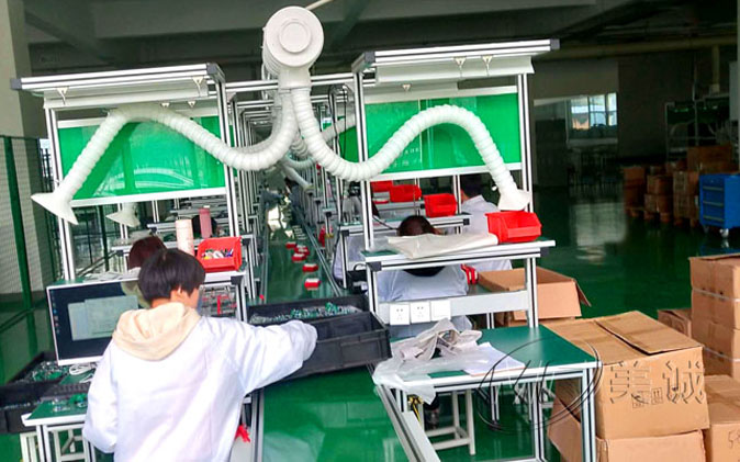 鋁型材輸送線工作臺 鋁型材輸送線工作臺