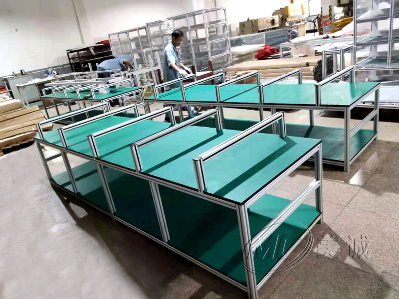 多工位防靜電工作臺 多工位防靜電工作臺