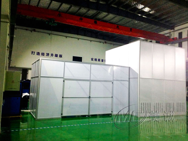 工業(yè)鋁型材潔凈棚 工業(yè)鋁型材潔凈棚