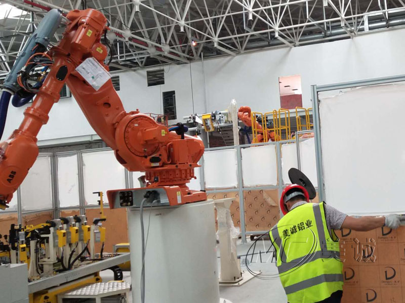 機器人工作站防護圍欄 機器人工作站防護圍欄