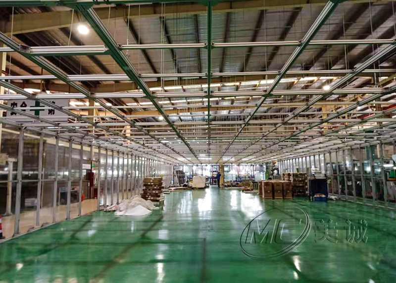 潔凈棚安裝現(xiàn)場 潔凈棚安裝現(xiàn)場