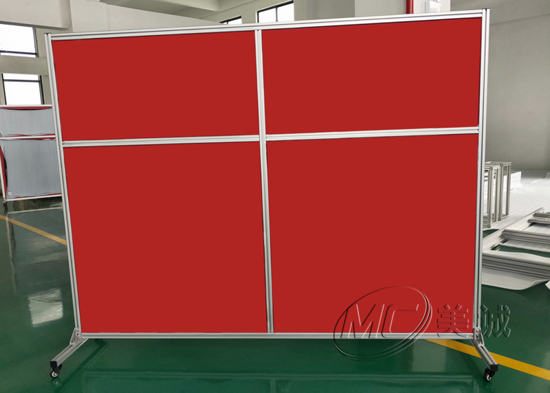 廠區(qū)鋁型材移動屏風 廠區(qū)鋁型材移動屏風