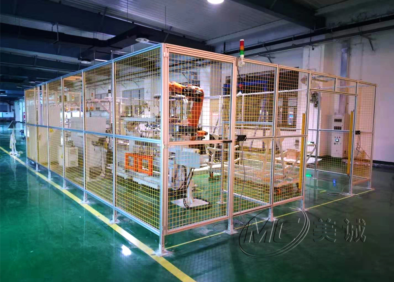 機器人安全防護(hù)圍欄 機器人安全防護(hù)圍欄