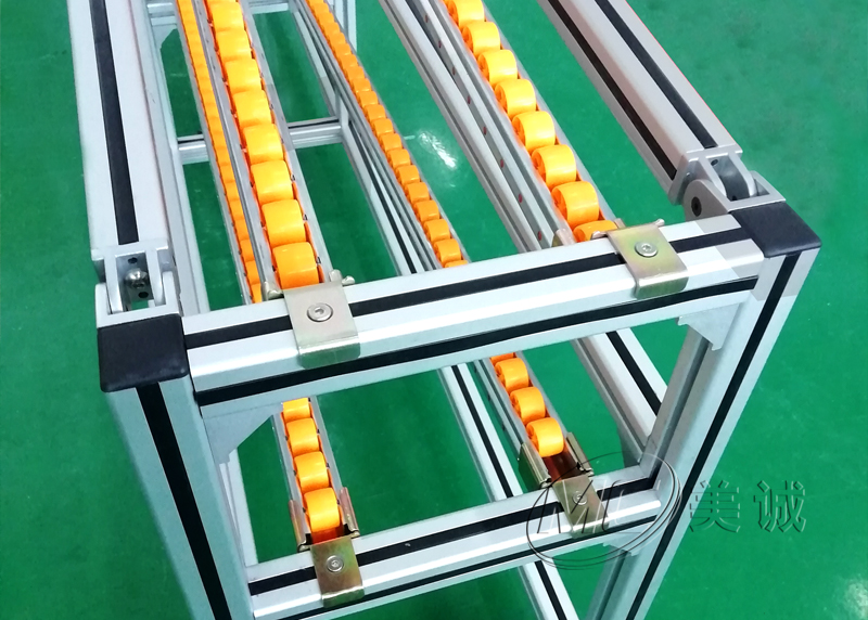 鋁型材流利條輸送架 鋁型材流利條輸送架